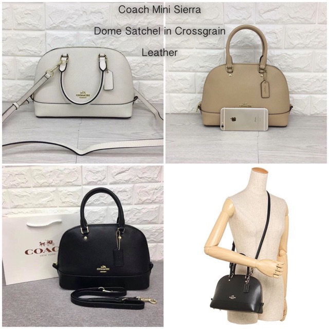 coach mini sierra satchel bag