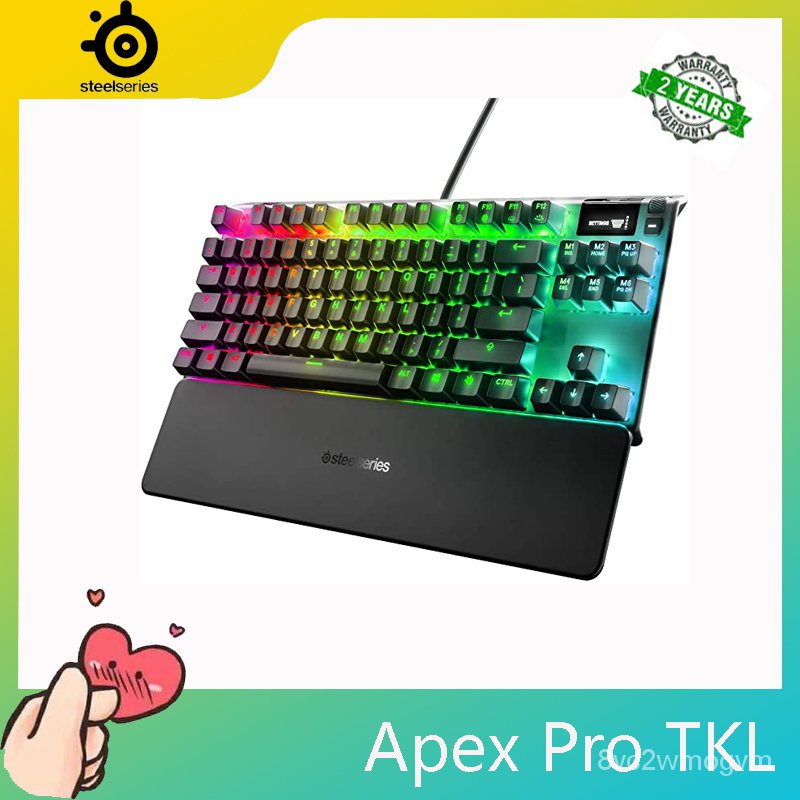Steelseries Apex Pro Tkl Mechanical Gaming Keyboard World S Fastest Mechanical Switches Oled Sma Shopee Philippines