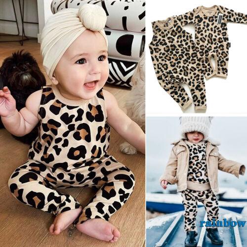 leopard romper baby