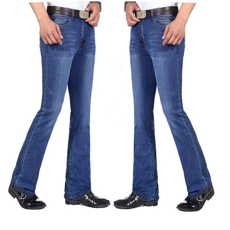 mens skinny flare jeans