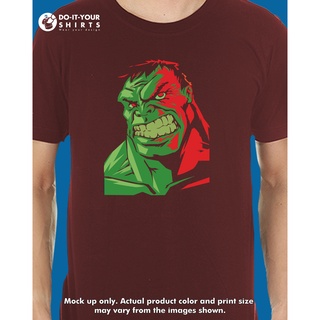Marvel Hulk Angry Unisex Tshirt Maroon #4