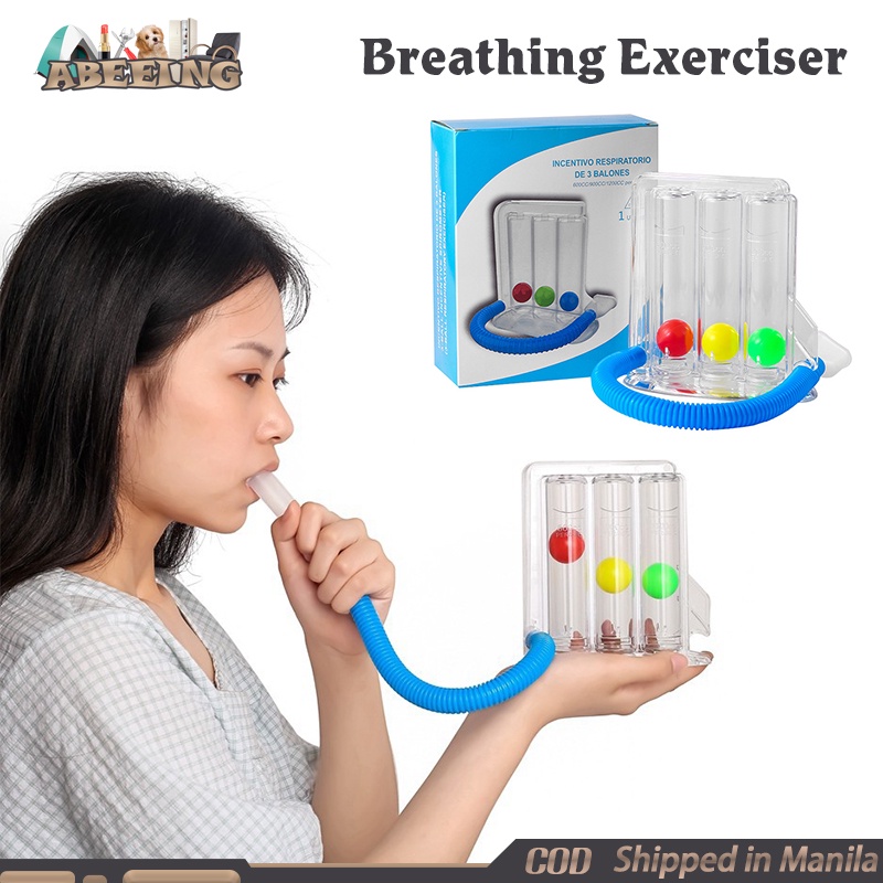 Deep Breathing Exerciser Spirometer Respiratory Lung Exerciser Breath ...