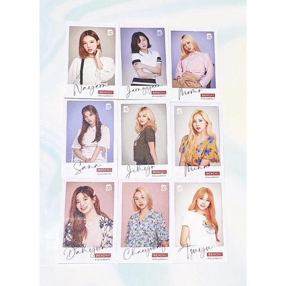 ONHAND] TWICE x BENCH 2021 Official Photocards and Photobook