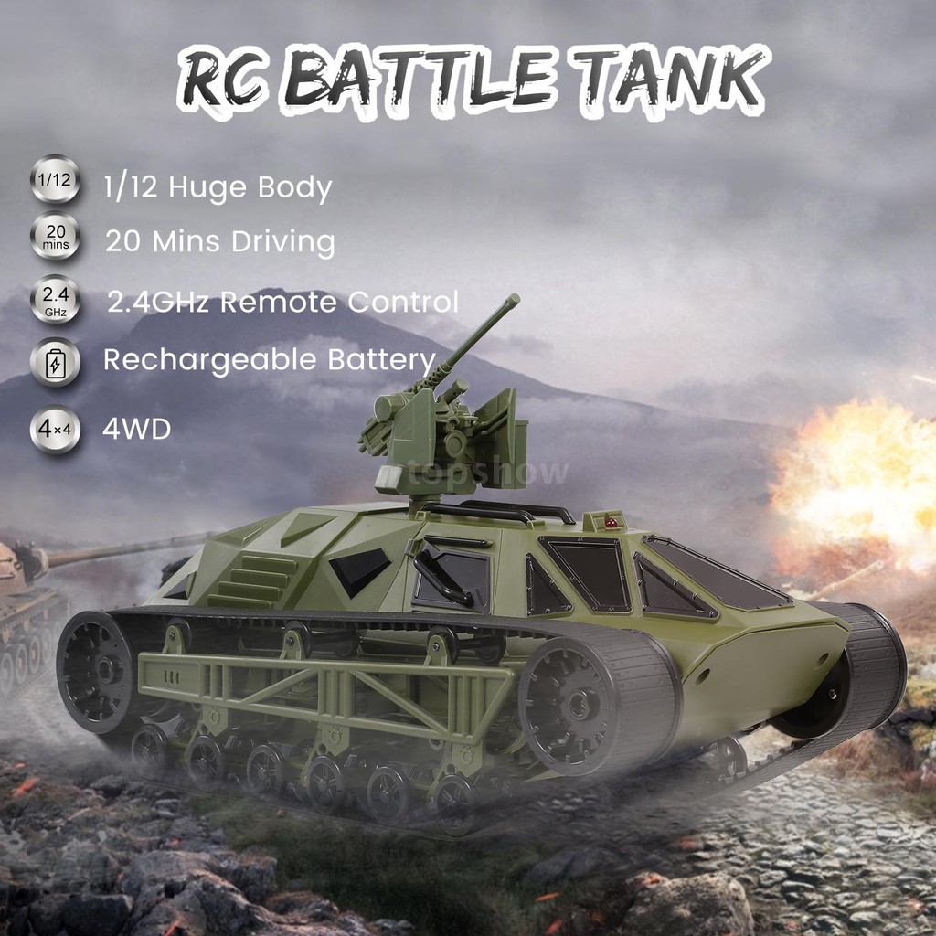 remote army tank