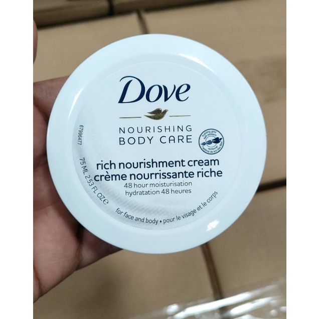Dove Intensivecream nourishing cream 75ml Shopee Philippines