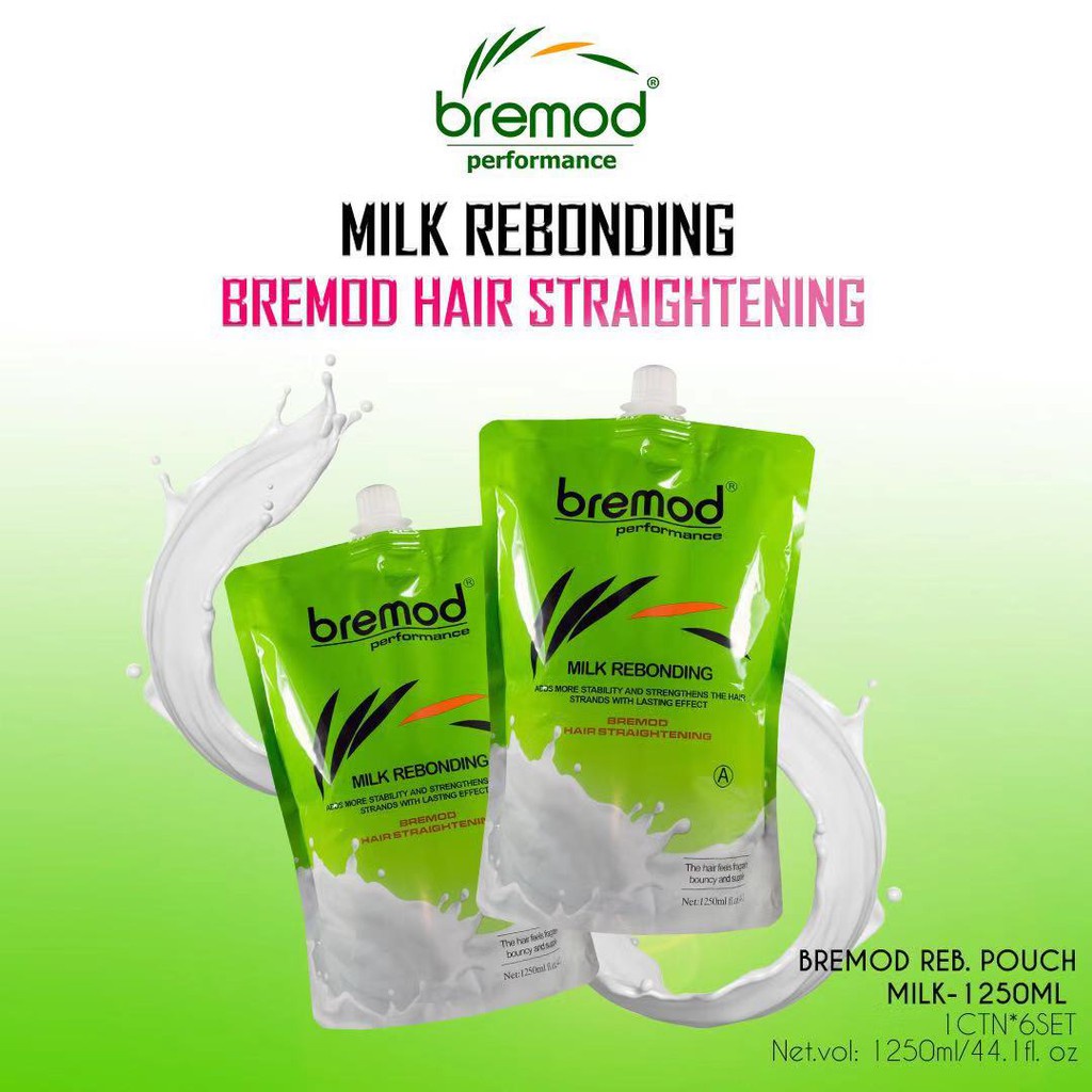 bremod bleaching set Bremod Rebonding Hair ( milk ) Rebonding Straight