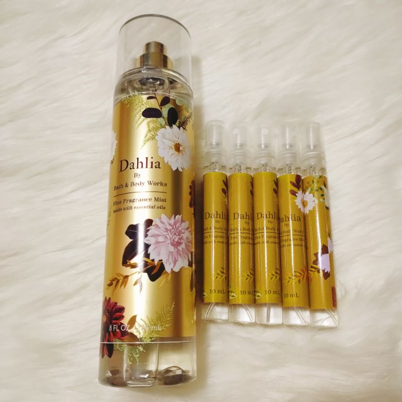 Dahlia By Bath And Body Works Fine Fragrance Mist | Shopee Philippines