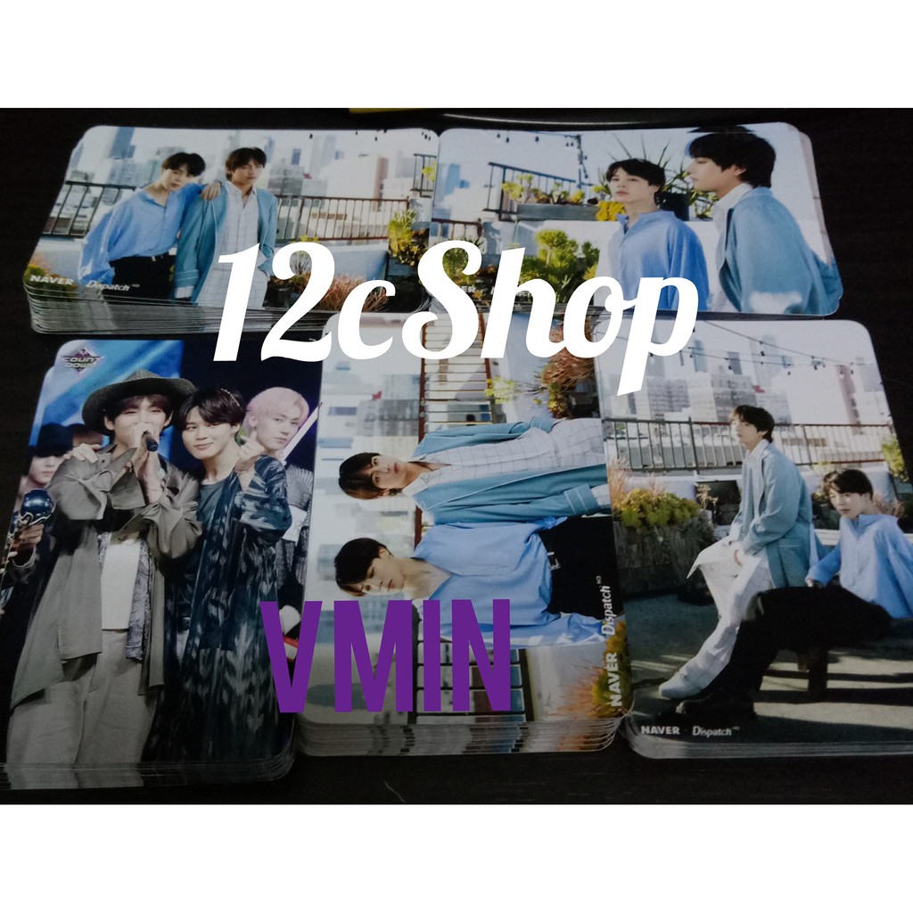 Bts 95z Vmin Unofficial Photocard Shopee Philippines