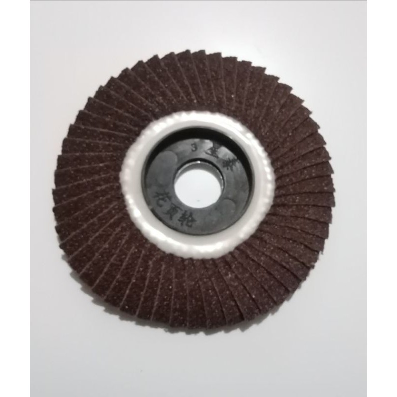 Rough (Magaspang) Emery Sandpaper Flap Disc 4" (sold per piece