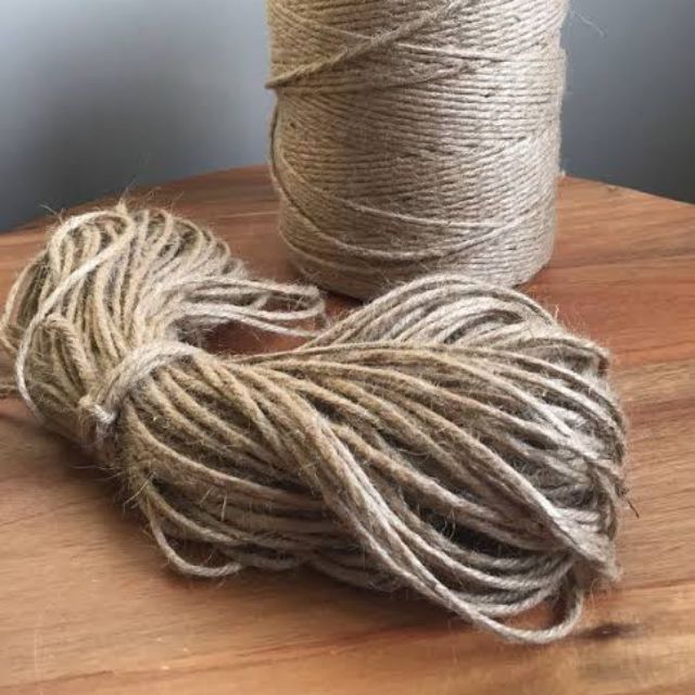 2 pesos per yard Jute strings / Jute twine Shopee Philippines