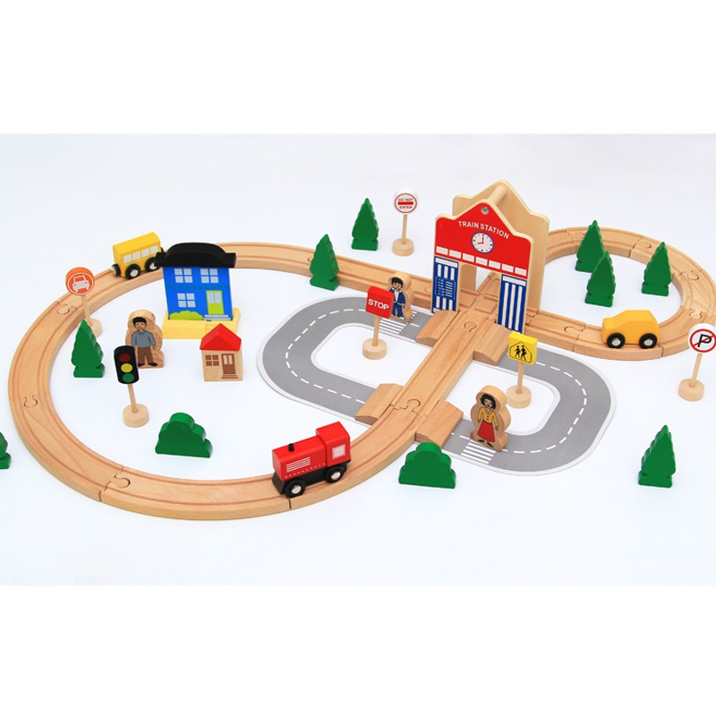 kids train track set