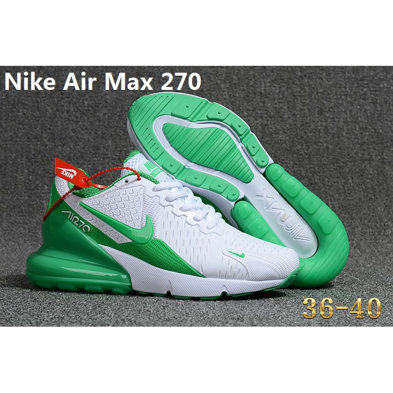 nike shoes color green