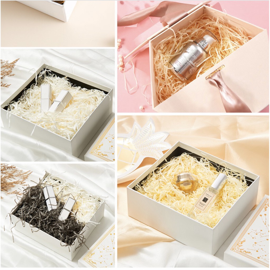 Raffia Shredded Paper Filling Birthday Wedding Gift Decoration Packaging  Material Box Filling Crinkle Paper Filler | Shopee Philippines