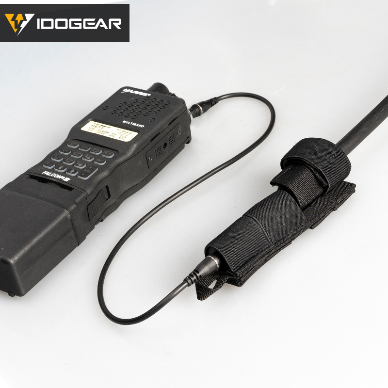 TMC Tactical Radio Antenna System Relocation MOLLE Pouch Holder For