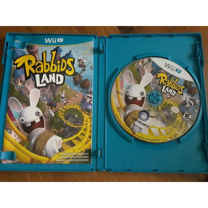 Origonal Rabbids Land Wii U Game Shopee Philippines
