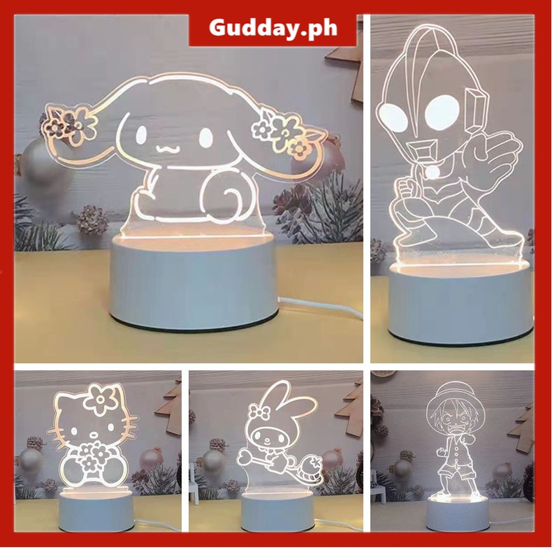 Sanrio Hello Kitty Cinnamoroll MelodyCompact Duck Night Lamp Decorate ...