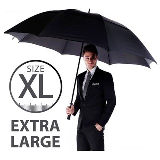 [Shop Malaysia] golf xl umbrella 120cm semi-auto extra large travel long-handle 8 ribs sunshade windproof