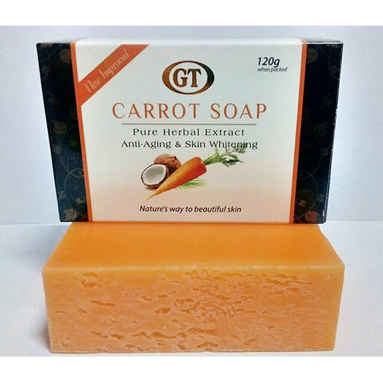 100% Original GT Carrot Soap 120g 