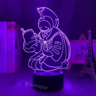 №℗Koro Sensei Quest Night Light Colors Changing Desk Bedside Lamp Cool Gift for Otaku Friends #1