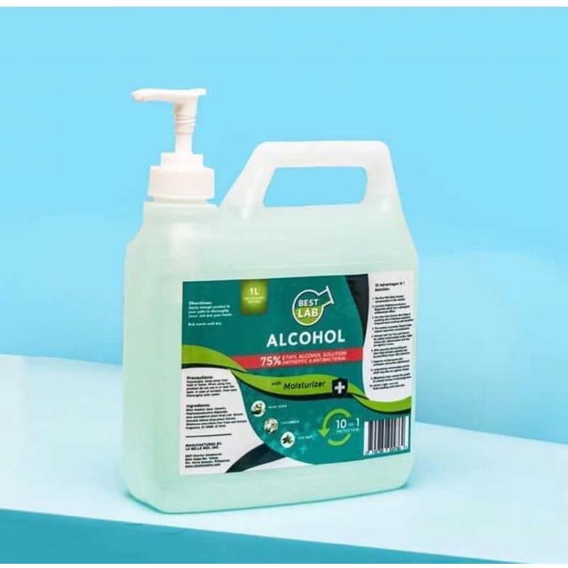 BEST LAB ALCOHOL 1 Liter Shopee Philippines