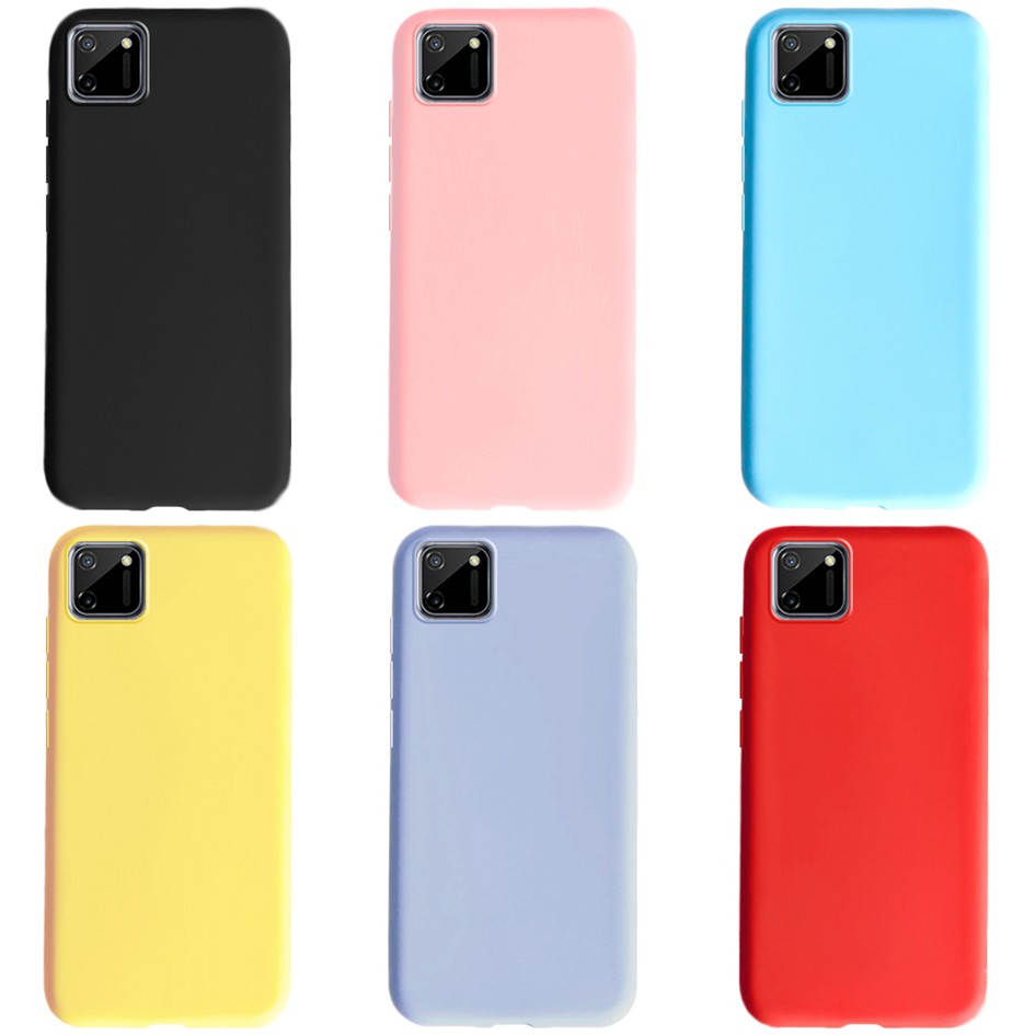 Oppo Realme C11 Soft TPU Case Realme C11 Real me C11 C 11 Candy Color