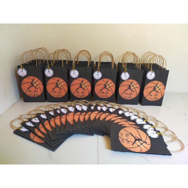 Basketball Theme Loot bag/candy bag Shopee Philippines