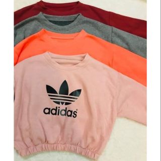 adidas crop top sweater