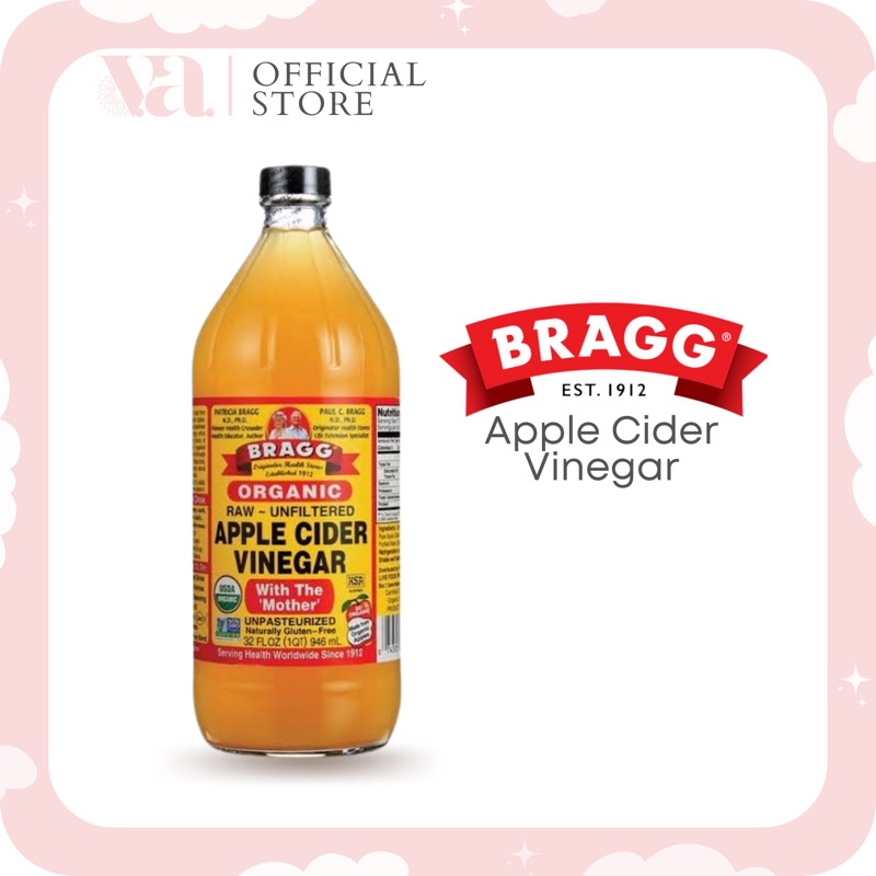 BRAGG Organic Apple Cider Vinegar with Mother 946 mL Shopee Philippines