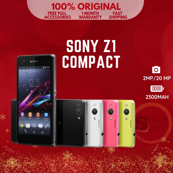 vervormen Concentratie symbool Sony Xperia Z1 Compact COD 2+16GB Second hand android martphone Free  Headset Free accessories | Shopee Philippines