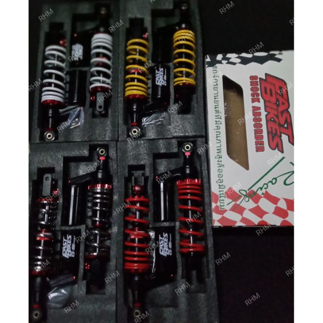 RHM SHOCK AEROX 305MM BLACK SERIES FASTBIKES Shopee Philippines