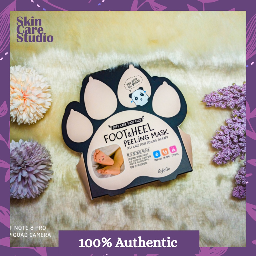 esfolio Foot & Heel Peeling Mask 1pair Shopee Philippines