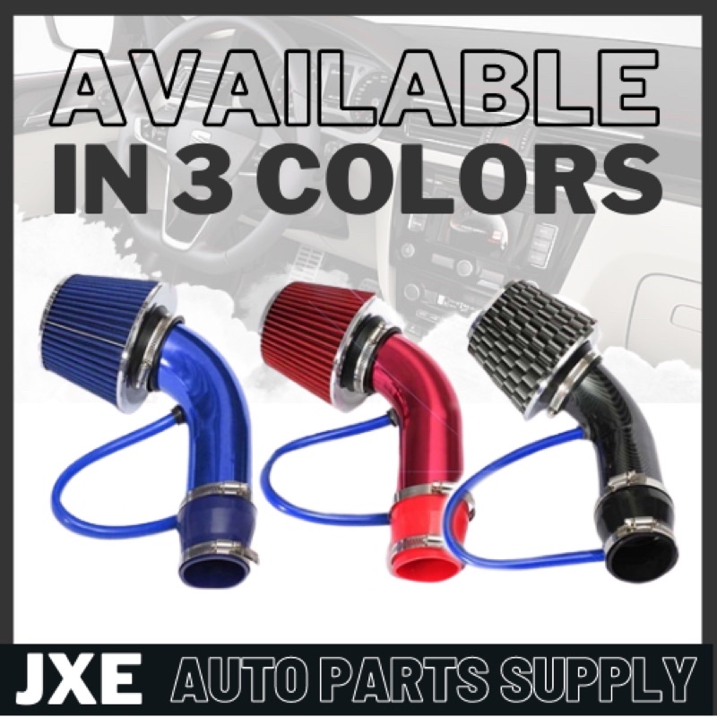 Simota Universal Air Filter Full Set Car Intake Pipe Kit + Cold Air