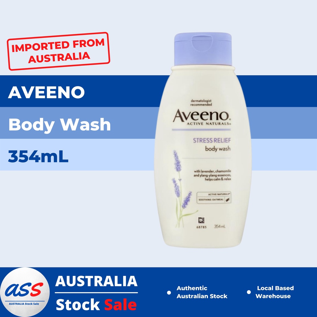 Aveeno Stress Relief Body Wash, 354mL Shopee Philippines