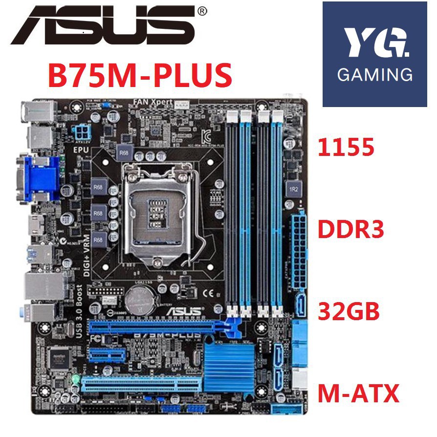 Материнская плата asus b75m plus какие процессоры поддерживает