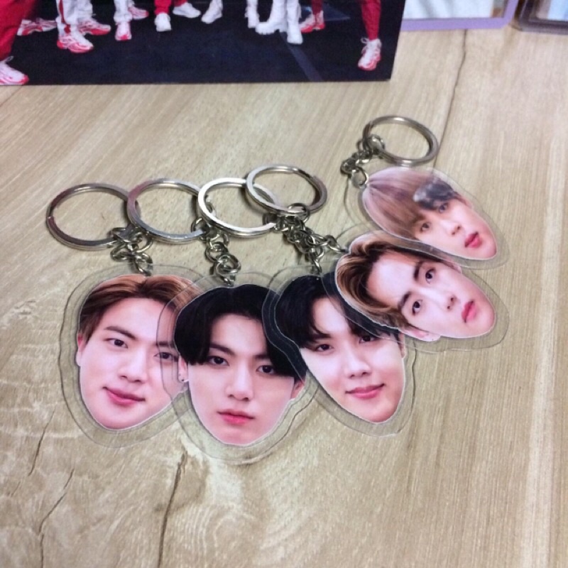 BTS Bubblehead Laminated Keychain | Shopee Philippines