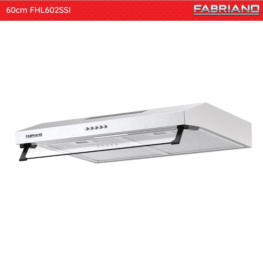 Fabriano 60cm Rangehood FHL602-SSI Stainless 3 speed settings | Shopee ...