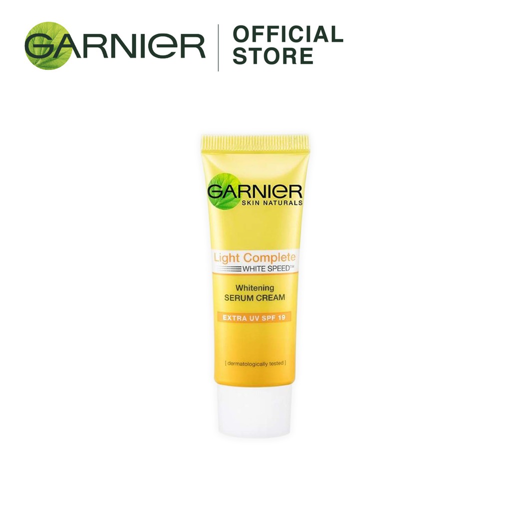 Garnier Skin Naturals Light Extra UV Yuzu Cream SPF19 20mL Shopee