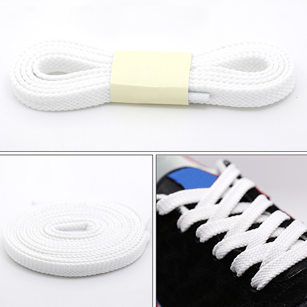 thick flat shoelaces