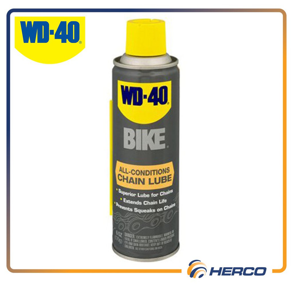 wd 40 bike lube