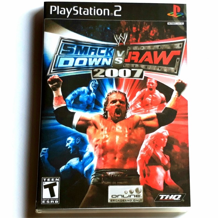 wwe playstation 2 games