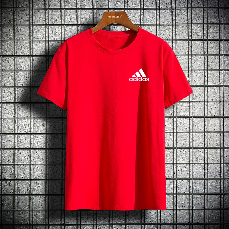 Adidas Plus Size M-5XL T-Shirt Men Clothes Tops Short Sleeve Solid Tops  Fashion Original | Shopee Philippines