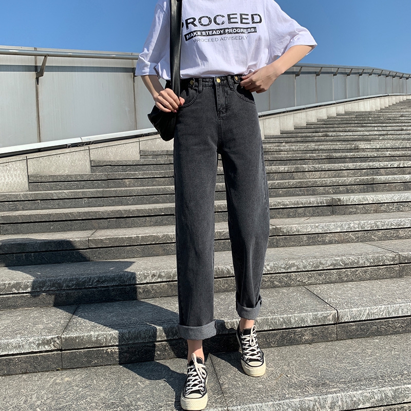 black high waisted jeans size 18