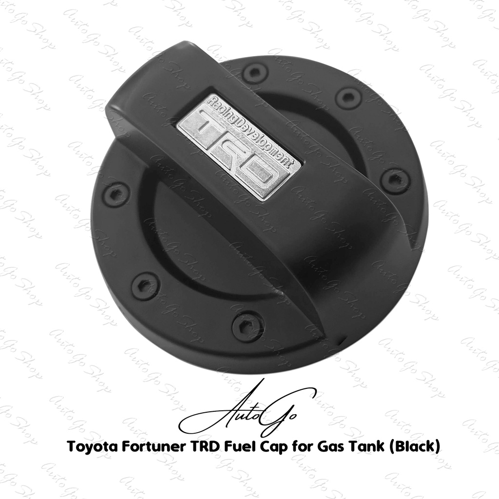 Toyota Fortuner 2016 2021 TRD Fuel Cap for Gas Tank (Black) Shopee