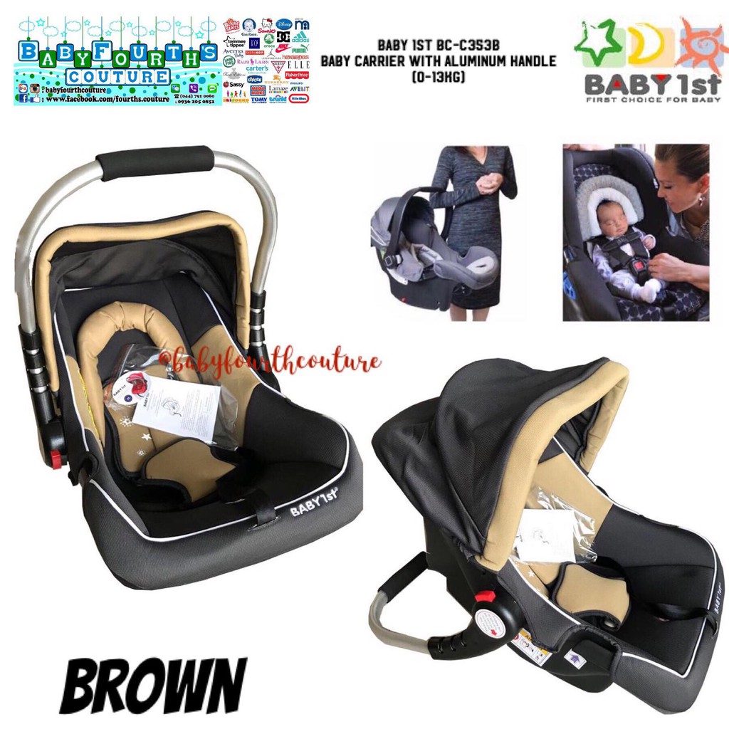 plastic baby carrier with handle