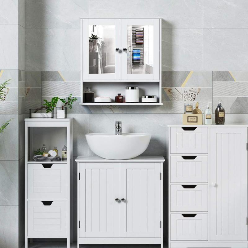 Two Door Modern Bathroom Vanity Cabinet, Wall Hung Bathroom Vanity Ikea Philippines