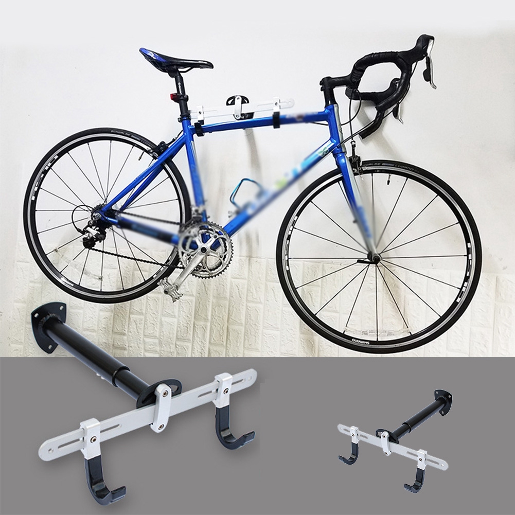angled wall bike rack