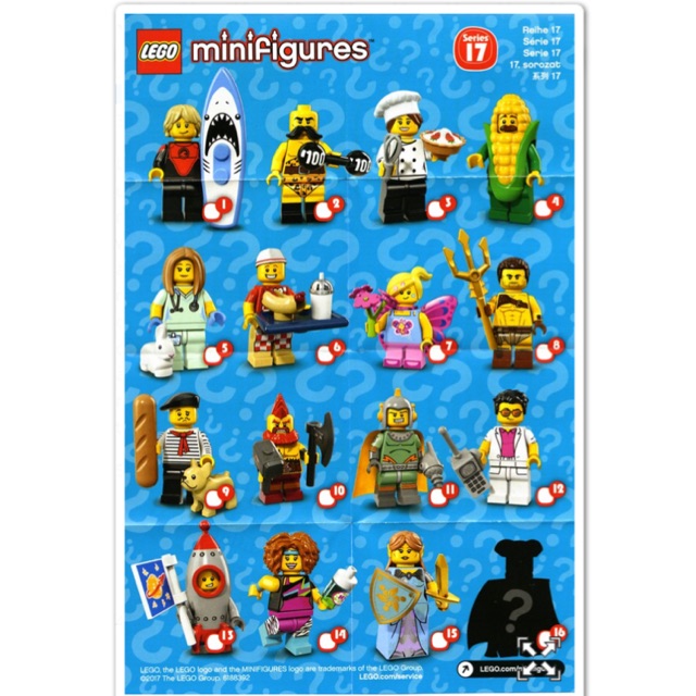 Lego Minifigures Series 17 Shopee Philippines