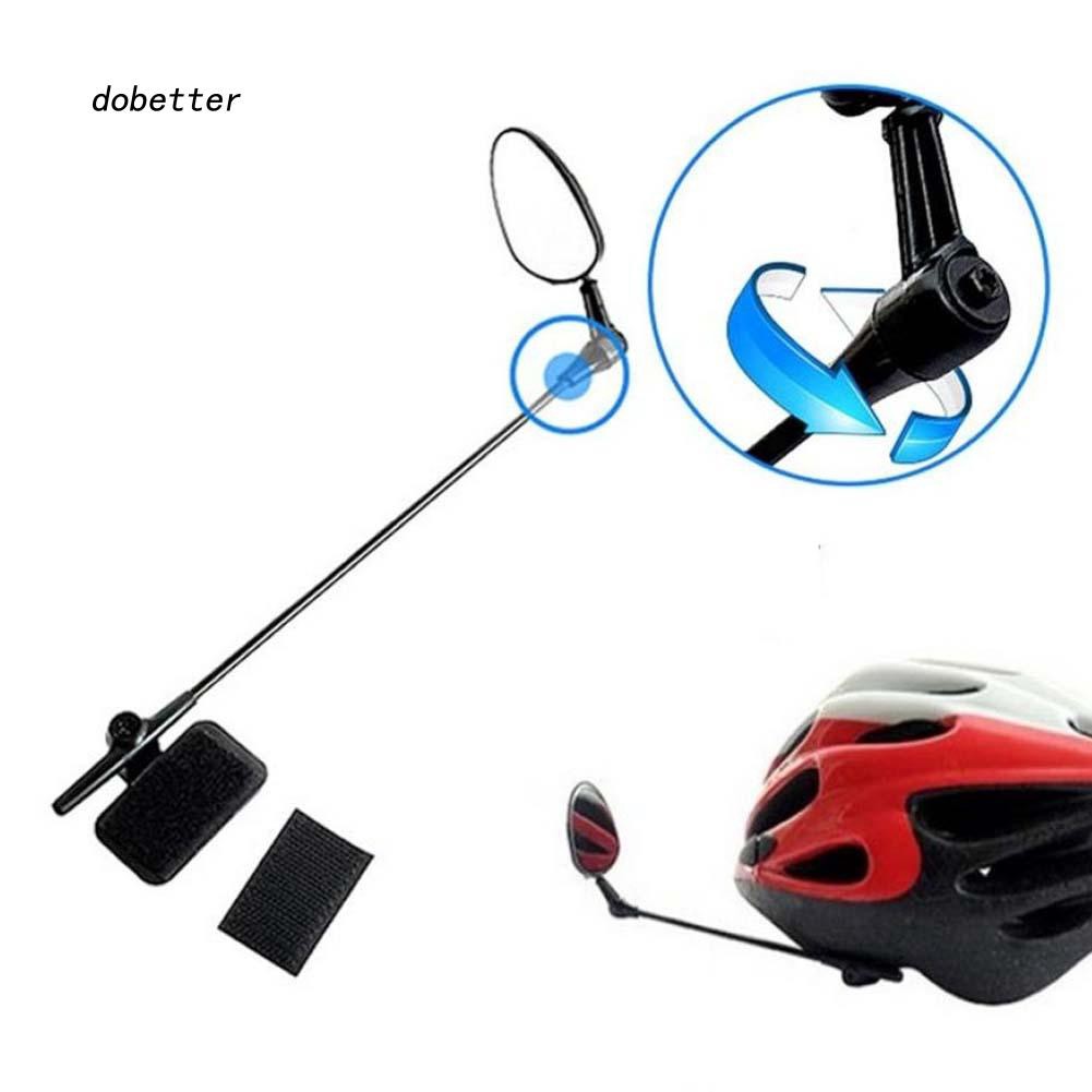 bicycle helmet rear view mirror