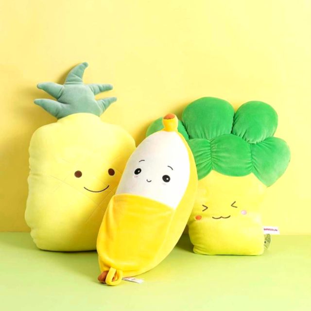 miniso banana stuffed toy