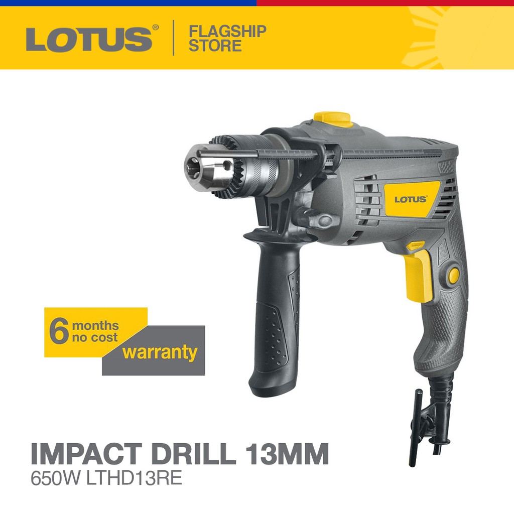 Lotus Impact Drill 13MM 650W LTHD13RE Shopee Philippines
